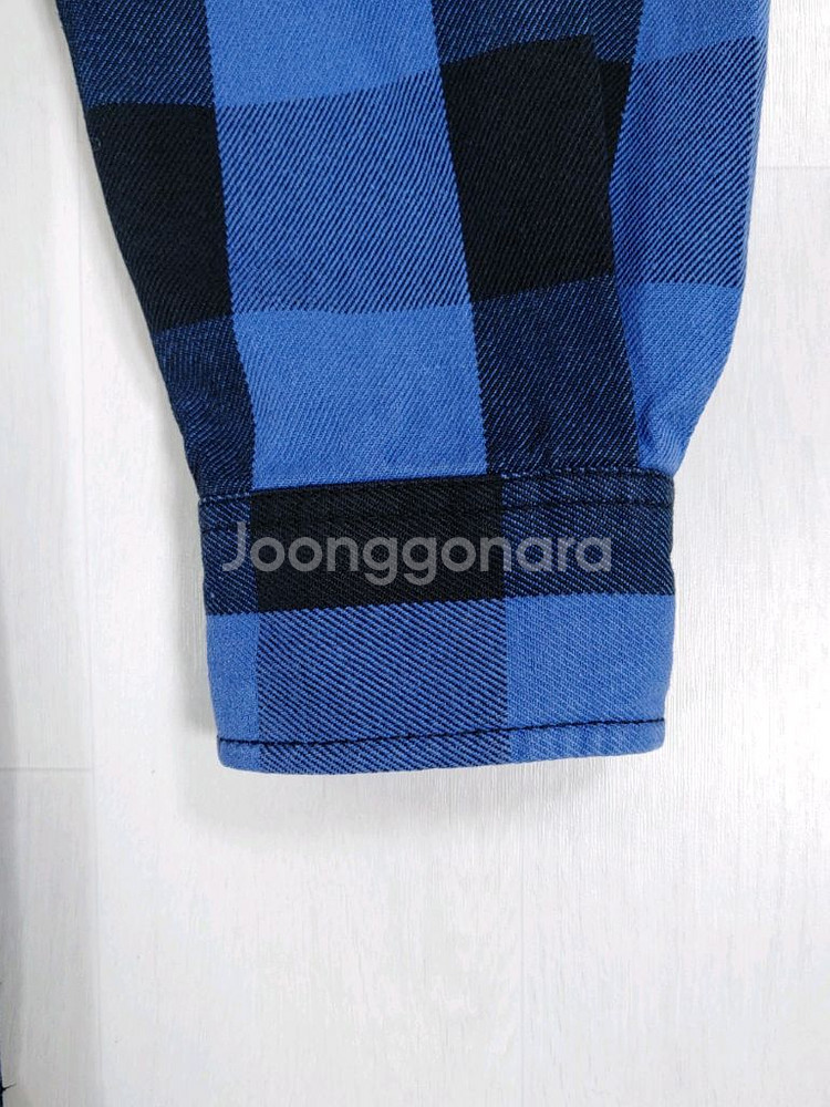 리바이스 집업 버팔로 체크셔츠 L--15