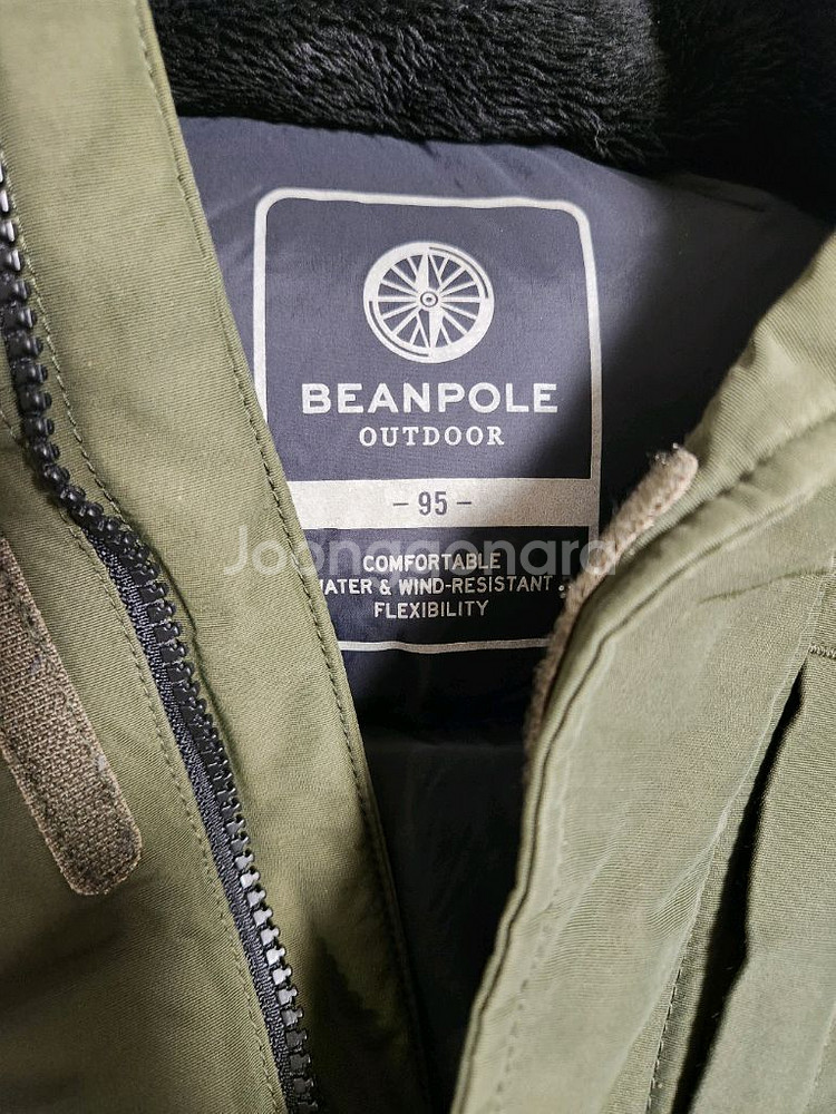 빈폴아웃도어 보머 도브 다운 (BO6X38D09H, 카키)사이즈M모자털 탈부착가능모자 탈부착가능해요지퍼에 줄이 있었--14