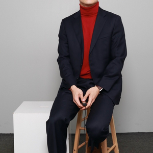 닥스 로로피아나 원단 다크네이비 수트