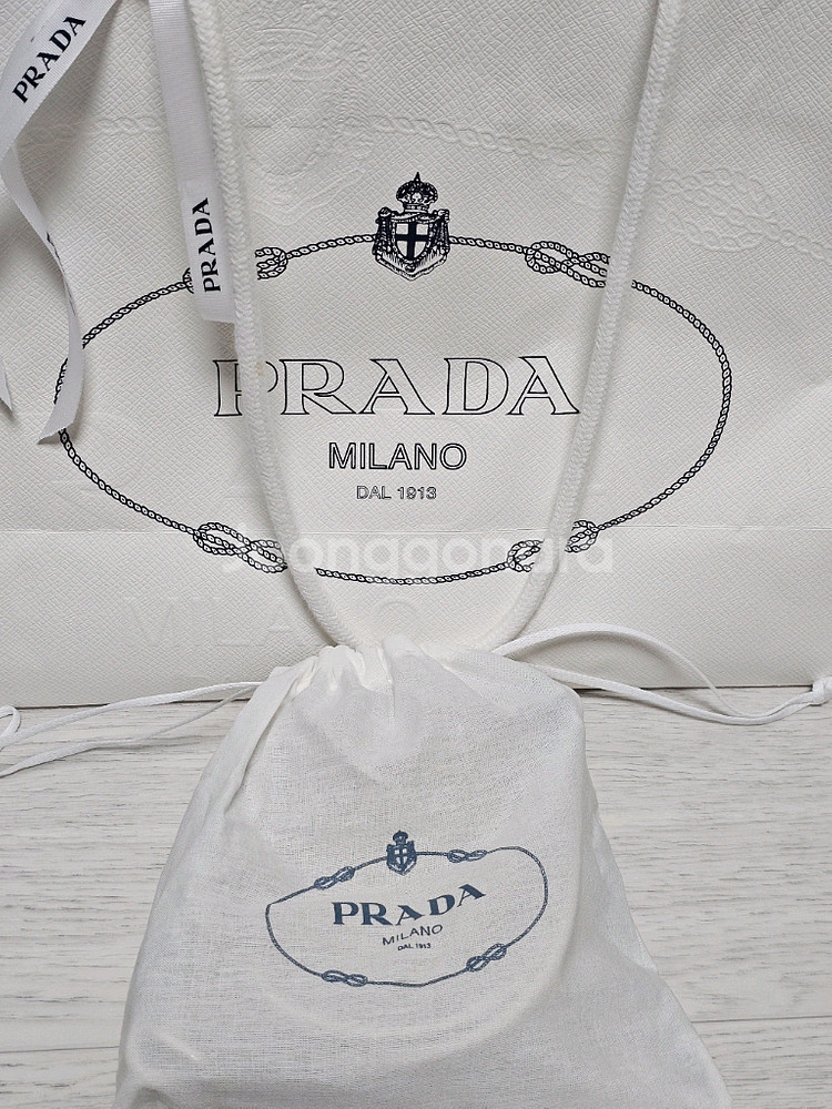 미사용 정품 프라다(1BC145) 숄더가방 은장 스트랩 (가방끈)--0