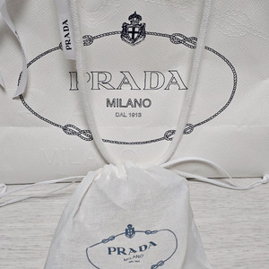 미사용 정품 프라다(1BC145) 숄더가방 은장 스트랩 (가방끈)