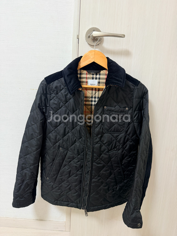버버리 퀼팅 자켓 14Y--0