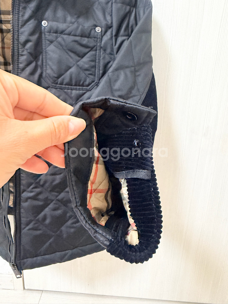 버버리 퀼팅 자켓 14Y--3