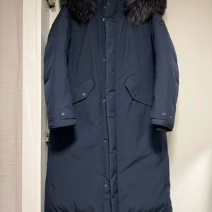 코오롱스포츠 안타티카 롱 다운 자켓 네이비 85