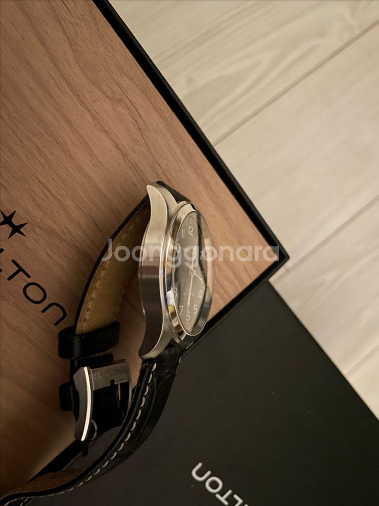 해밀턴 카키필드 머피 38mm--4