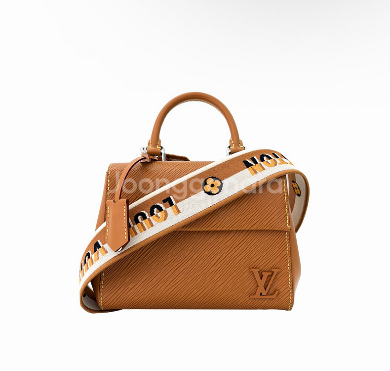 [MINI] 루이비통 여성 에삐 클루니 토트백 크로스백 미니 골드 미엘--0