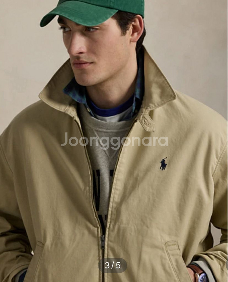 폴로 랄프로렌 빅자켓 베이지 XL--1