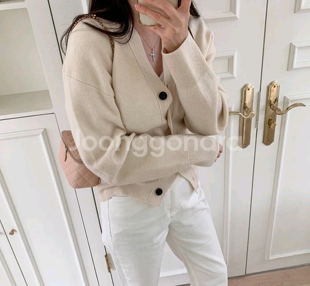 LMT 더베이지스 스프링 란느 자켓 가디건--0