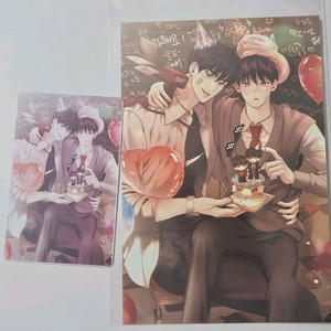 bl 월요일의 구원자 월구 생일카페 생카 생일 프박 공식 포카 프린팅박스 양도