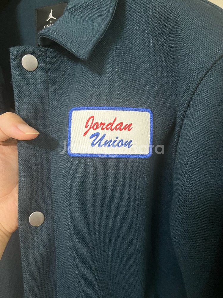 [xs] 조던 x 유니온 코치 자켓 네이비--2