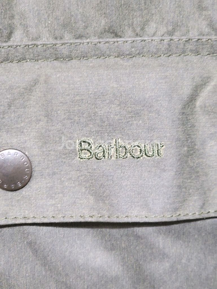 (S) 바버 비데일 왁스자켓 세이지 왁싱점퍼 영국판--3