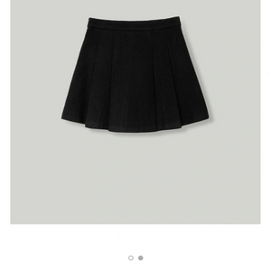 아카이브제이투유 트위드 플리츠 스커트 S