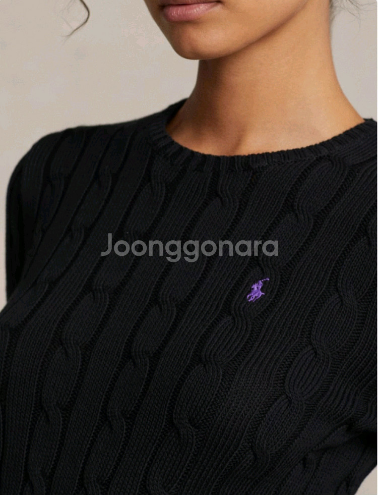 폴로 랄프로렌 케이블 니트 스웨터--1