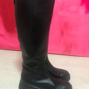 가버 컴포트가죽쿠션 롱부츠250. 새상품 250사이즈 누오보플랫