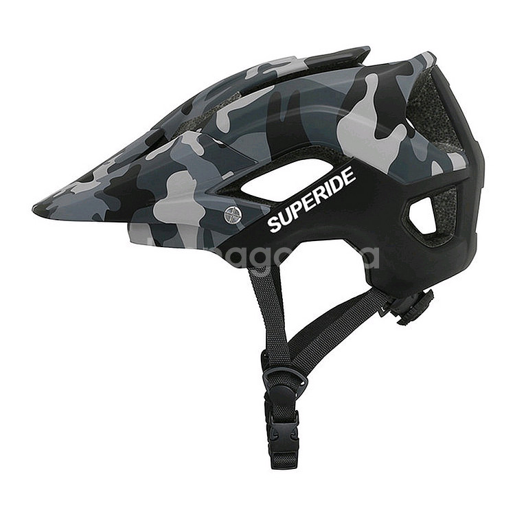 SUPERIDE MTB 선바이저 자전거 헬멧 58~62cm--0