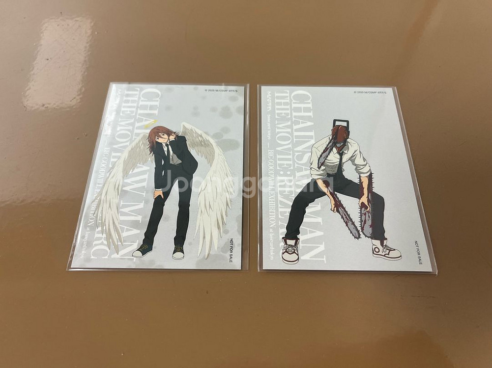 체인소맨 레제 베이스야드 체인소 덴지 천사의 악마 포카 포토카드 미개봉 미사용 새상품--0