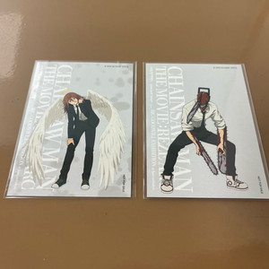 체인소맨 레제 베이스야드 체인소 덴지 천사의 악마 포카 포토카드 미개봉 미사용 새상품