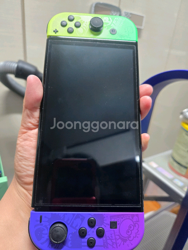 닌텐도 스위치 OLED 스플래툰3 에디션 풀박스팝니다~~--4