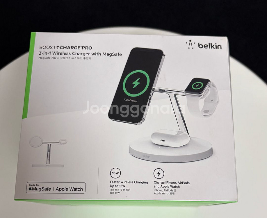 벨킨 3in1 무선충전기--0