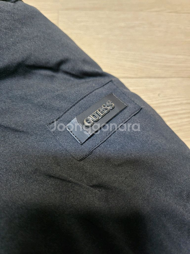 게스 오리털 숏점퍼--4