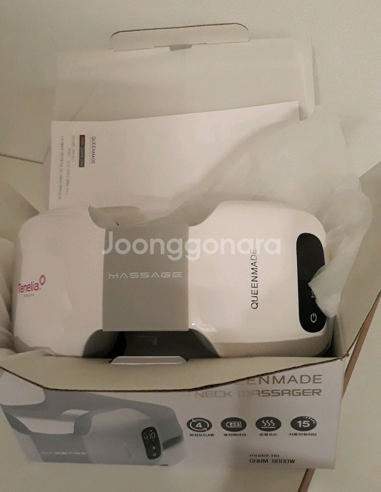 퀸메이드 쿨타임 목마사지기(새제품/온열기능)--2