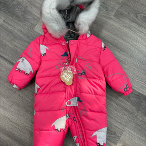 유아 아기 밀크마일 우주복패딩 택달린 새상품(80)