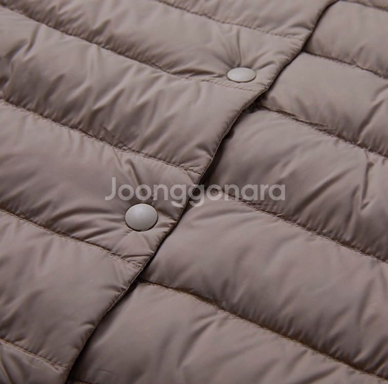 새상품) 여성 경량구스 롱패딩조끼 다운점퍼 LOSSOM--2