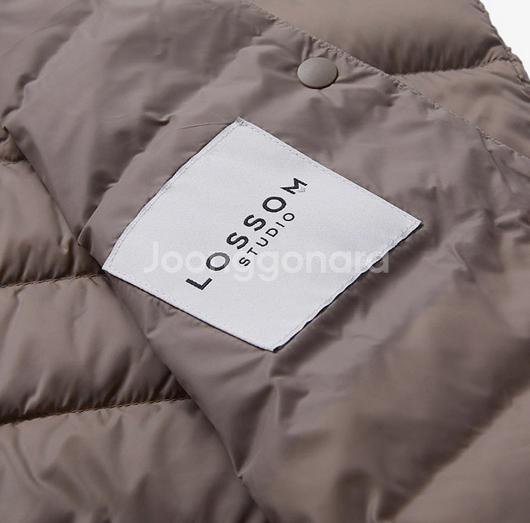 새상품) 여성 경량구스 롱패딩조끼 다운점퍼 LOSSOM--4