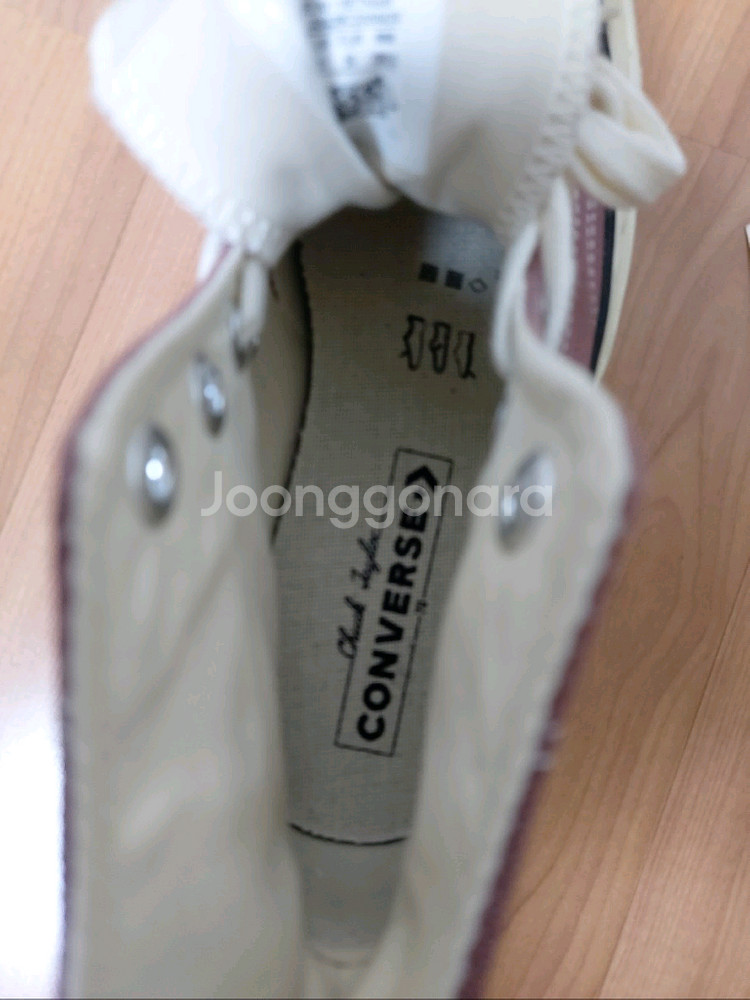 컨버스 척테일러70 빈티지새들하이탑 225 새상품--6