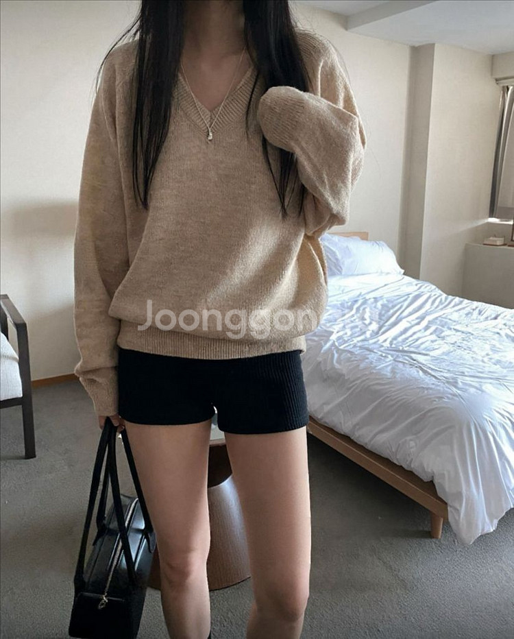<새상품> 브이넥 니트 9color--5