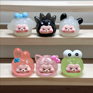 수지 제작 피규어 야광 산리오 모찌 헬로키티 마이멜로디 시나모롤