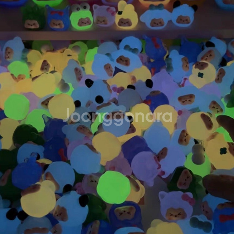 수지 제작 피규어 야광 산리오 모찌 헬로키티 마이멜로디 시나모롤--3