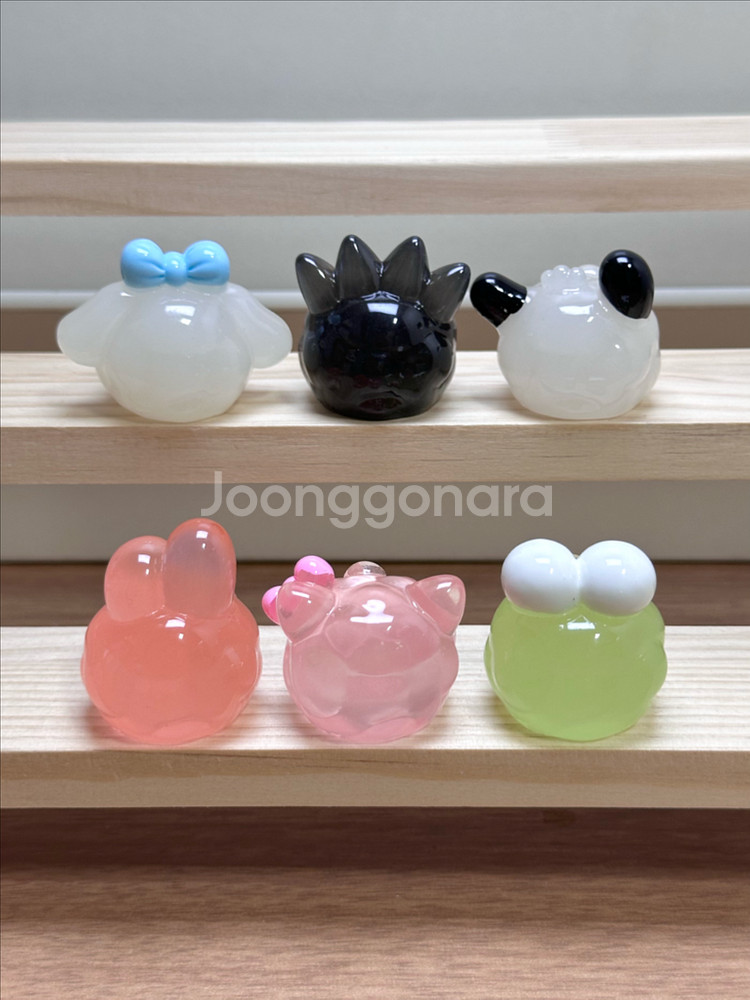 수지 제작 피규어 야광 산리오 모찌 헬로키티 마이멜로디 시나모롤--1