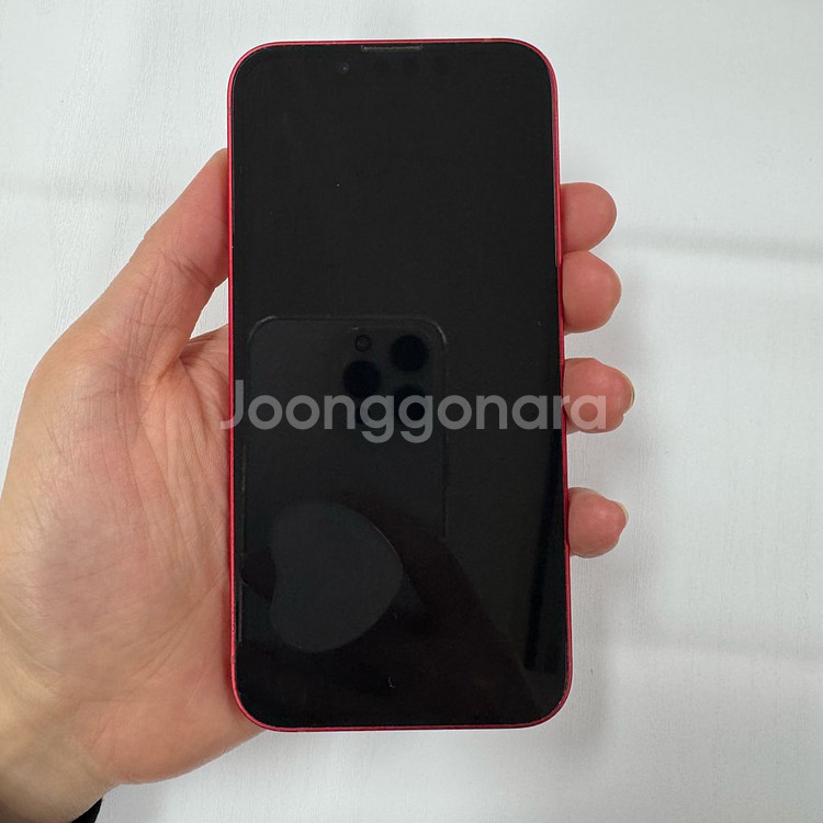 아이폰13미니 256기가 레드 공기계 중고폰 알뜰폰 서브폰 업무폰--1