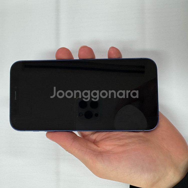 아이폰12미니 64기가 블루 아이폰공기계 중고폰 알뜰폰 세컨폰 학생폰 퀵가능--1