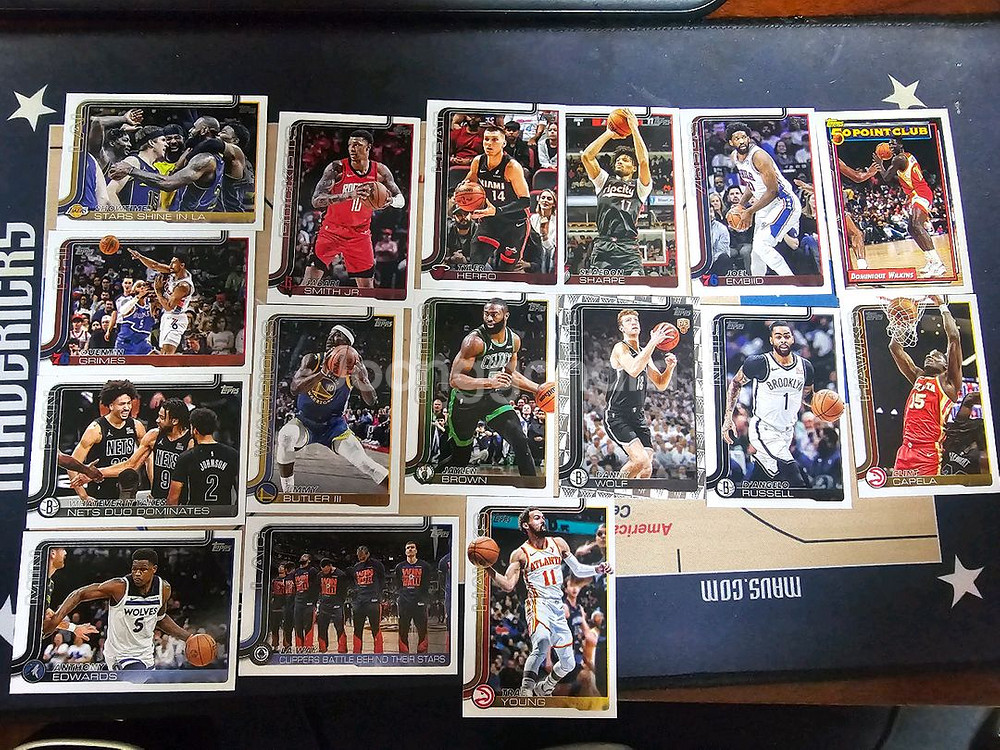 NBA카드 일괄판매 59장 + 탑로더10개--1