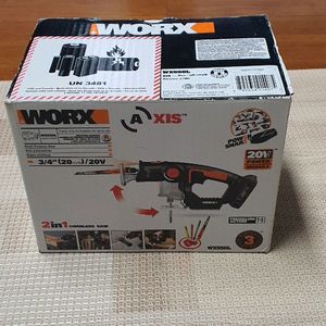 웍스(WORX)20v무선 직쏘,컷쏘세트 이미지