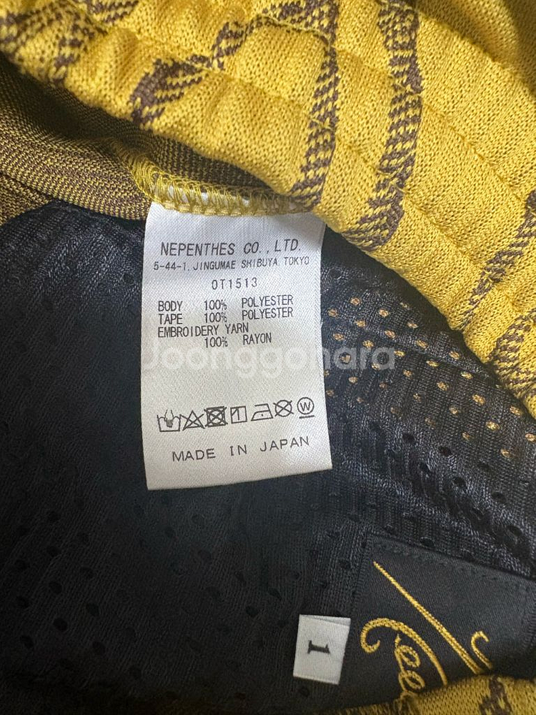 니들스 트랙 팬츠 폴리 자카드 다이아몬드--2