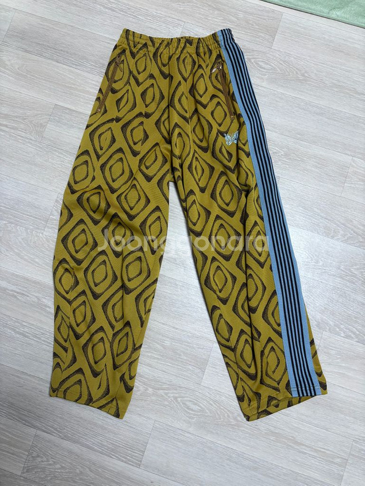 니들스 트랙 팬츠 폴리 자카드 다이아몬드--0