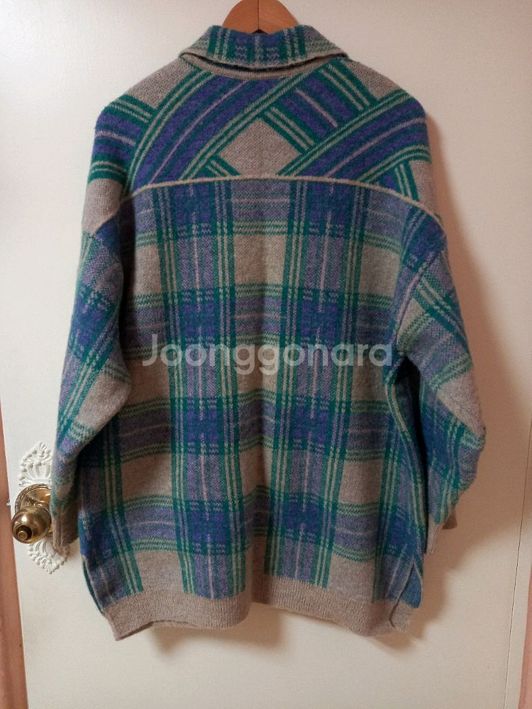 핸드메이드 니트 롱가디건 55~77 프리사이즈--1