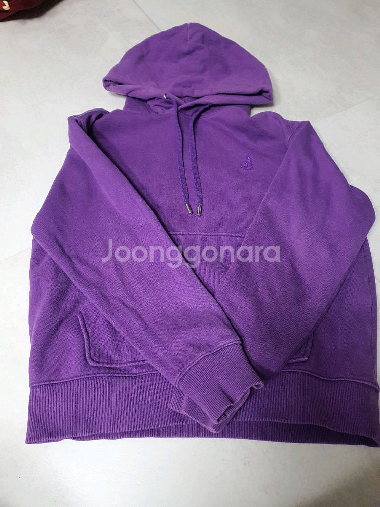 [정품] 빈폴 기모 후드티_XS 사이즈--0