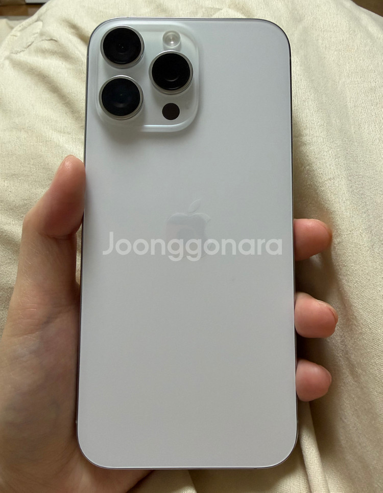 아이폰16프로맥스 256GB 화이트티타뉸--0