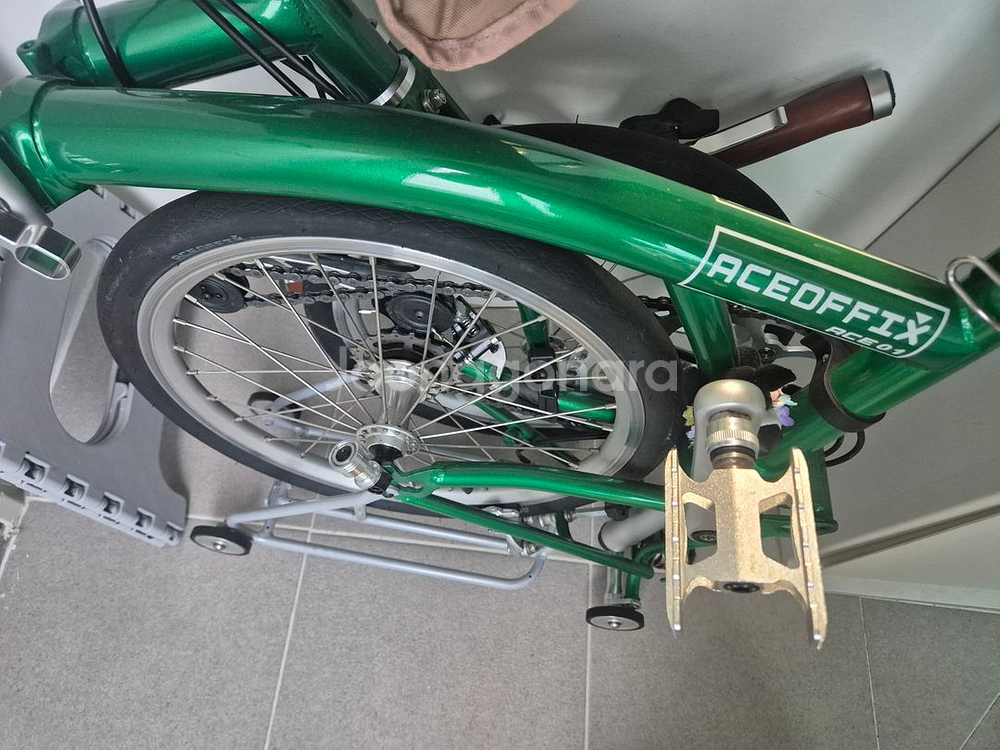 미니벨로 유사브롬톤 에이스오픽스 팝니다--4