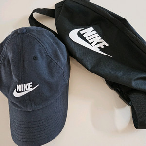 나이키 헤리티지 볼캡 모자 힙색 벨트백 세트