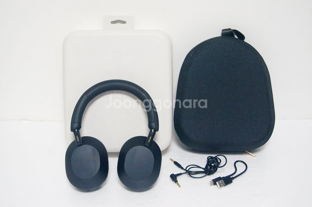 소니 WH-1000XM5 블루투스헤드폰 블랙팝니다.--0