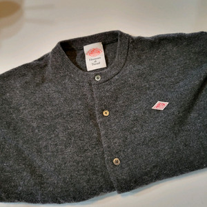 단톤 램스울 크루넥 니트 가디건 여성