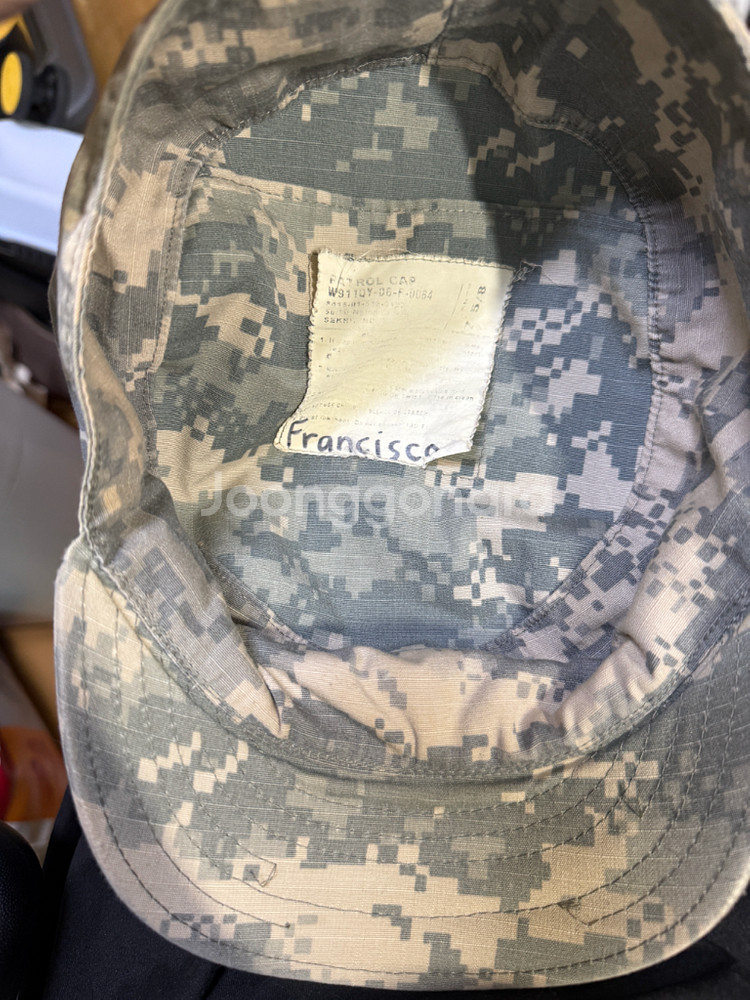 [정품] 미육군 전투모 (패트롤 캡) 7 5/8--2