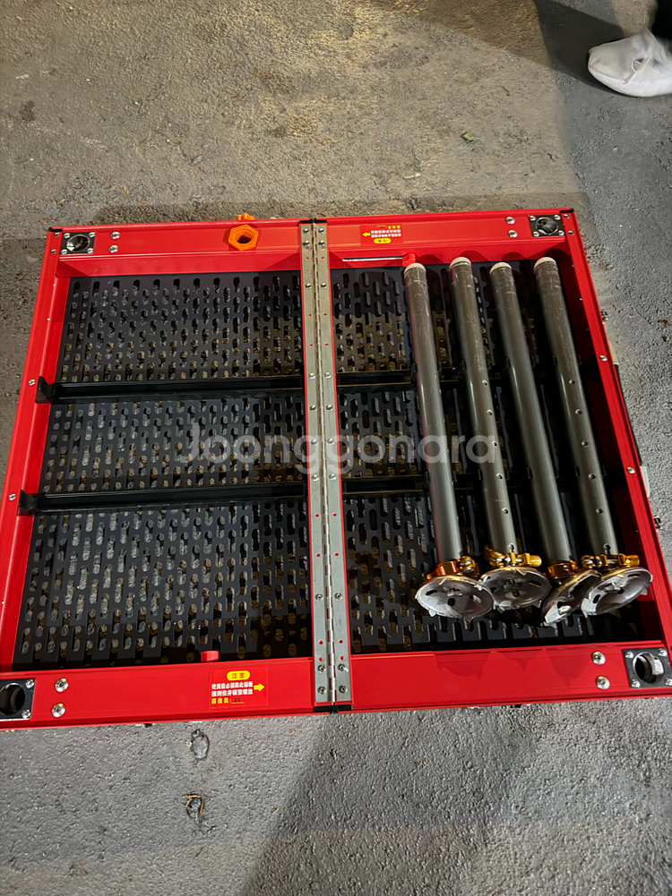 접이식 메쉬 테이블 레드프레임--6