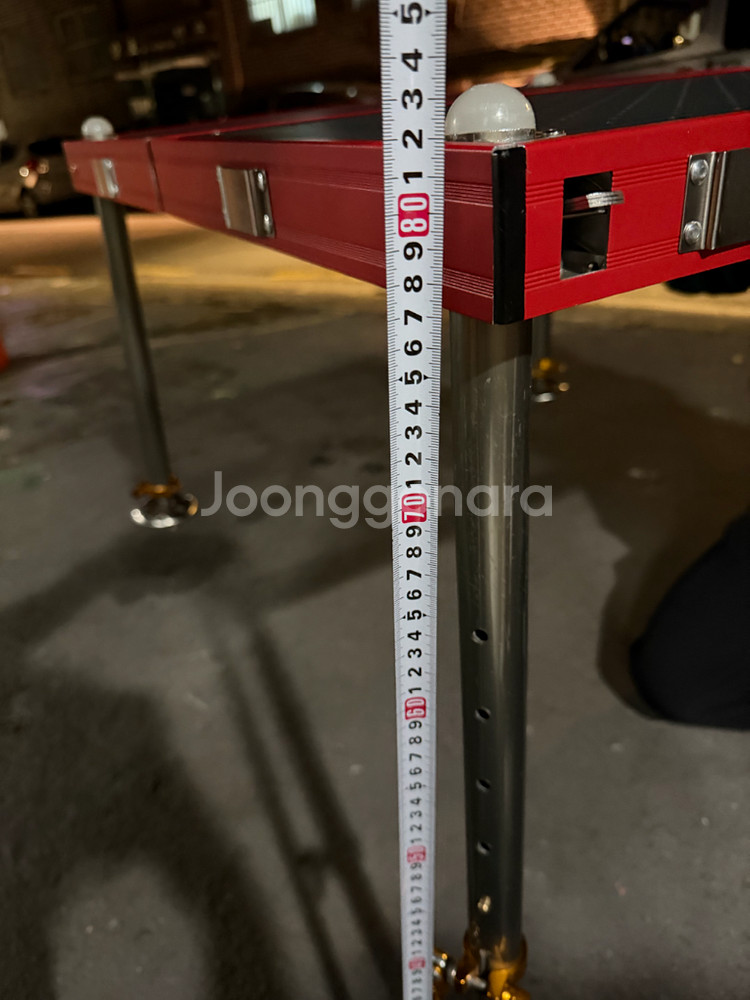 접이식 메쉬 테이블 레드프레임--5