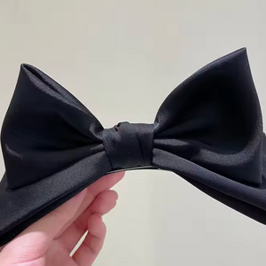 블랙 리본 헤어핀